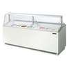 Turbo Air (16) 3gl Ice Cream Dipping Cabinet White - TIDC-91W-N 