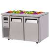 Turbo Air 48in Refrigerated Buffet Display Table Stainless with Casters - JBT-48-N 