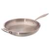 Browne Foodservice 14in Stainless Fry Pan Natural Finish NSF - 5724054 
