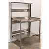 Prairie View Industries 36in Retractable Stainless Prep Station Table with Undershelf - RTW246036 