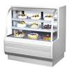 Turbo Air 48.5in Refrigerated Bakery Display Case Cooler Curved Glass - TCGB-48-W(B)-N 