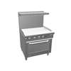 Southbend 36in Gas Restaurant Manual Griddle Range with Standard Oven - S36D-3G 