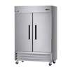 Arctic Air 49cuft Reach-In Refrigerator Cooler 2 Solid Doors stainless steel Ext - AR49 