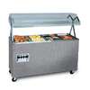 Vollrath 3 Well Granite Portable Hot Food Steam Table Solid Base - T38727 