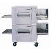 Lincoln 78in Double Stack Electric FastBake Conveyor Oven Package - 1400-FB2E 