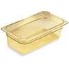 Cambro 6in D Third Size High Heat Food Pan Amber NSF - 36HP150 