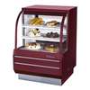 Turbo Air 36.5in Dry Bakery Display Case Non-Refrigerated Curved Glass - TCGB-36DR-W 