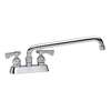 Krowne Metal Royal 6in Swing Spout Faucet Deck Mount with 4in Center LOW LEAD - 15-306L 