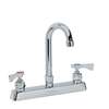 Krowne Metal Royal 3.5in Gooseneck Spout Faucet 8in Deck Mount LOW LEAD - 15-525L 