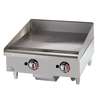 Star-Max 24in Thermostatic Gas Griddle with Safety Pilot - 624TSPF 