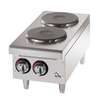 Star-Max 2 French Style Burner Countertop Electric Hot Plate - 502FF 