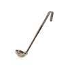 Browne Foodservice 4oz Serving Ladle Stainless 13in Long with Gray Handle - 9944GRY 