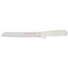 Dexter Russell Sani-Safe 8in Scalloped Edge Bread Knife White Handle - S162-8SC-PCP 