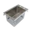 John Boos Drop In Hand Sink 10in x 14in x 10in Bowl Stainless Deck Mount - PB-DISINK101410-X 