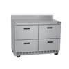 Delfield 16cuft 4400 Series Commercial Worktop Cooler with 4 Drawers - STD4448NP 