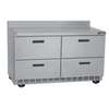 Delfield 20.2cuft 4400 Series Commercial Worktop Cooler with Drawers - STD4460NP 