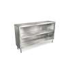 John Boos 60in x 15in Stainless Dish Storage Cabinet - EDSC8-1560-X 