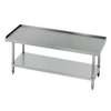 Advance Tabco 24in x 30in stainless steel Equipment Stand 18 Gauge with Galvanized Shelf - EG-LG-302-X 