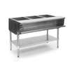 Eagle Group 3-Well Gas Steam Table with Galvanized Shelf & Safe Pilot - AWTP3 