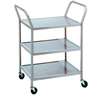 Advance Tabco 34.5in x 18in Stainless Utility Cart with 3 Shelves Knock Down - UC-3-1827 