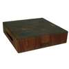 John Boos 12in x 12in Walnut Chopping Block 3in Thick with Hand Grips - WAL-CCB121203 