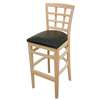 Atlanta Booth & Chair WC804-BS WS - Item 141083