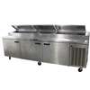 Delfield 99in Pizza Prep Table With Refrigerated Pan Rail - 18699PTBMP 