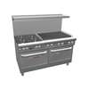 Southbend Ultimate Range with 36in Charbroiler, 4 Burners & 2 Std Ovens - 4601DD-3C 