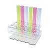 Bar Maid Case of 100 Shot Shooter Tubes - Clear - CR-1610CL 