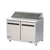 Arctic Air 48in Stainless Steel Sandwich / Salad Prep Cooler - AST48R 