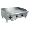 Globe 36in Chefmate Counter-top Gas Griddle - Manual Controls - C36GG 