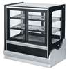 Vollrath 36in Cubed Glass Cooler Display Case with Front & Rear Access - 40886 