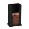 Dispense-Rite SLV-H-1BT Countertop Coffee Sleeve Dispenser Black 