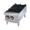 Star-Max Front-To-Back 2 Burner Countertop Gas Hot Plate - 602HF 