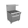 Southbend 36in S-Series Range with 6 Non-Clog Burners & Convection Oven - S36A 