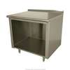 Advance Tabco 60in Open Front Storage Cabinet 1.5in Splash - EF-SS-305 
