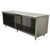 Advance Tabco 48in Open Front Storage Cabinet 1.5in Splash - EF-SS-304 