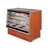 Marc Refrigeration 48.75in Slant Glass Wood Dry Bakery Display Case - SQBCD-48 