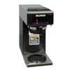 Bunn Coffee Maker with 1 Warmer Low Profile Pourover Black Decor - 13300.0011 