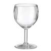G.E.T. 2dz - 6oz 3in SAN Wine Glass 5-1/2in Tall - Clear - SW-1406-1-SAN-CL 