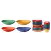 G.E.T. 1dz - 1.1qt 8in Melamine Shallow Bowl Available in 6 Colors - B-925-* 
