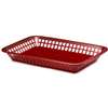 TableCraft Mas Grande Basket 11.75in x 8.5in Red Set of 12 - C1079R 