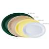 G.E.T. 1dz - 13.25inx9.75in Oval Melamine Platter 6 Colors Avail - OP-614-* 