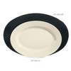 G.E.T. 6ea - Sonoma 23-1/4inx16-3/4in Platter Available in 3 Colors - OP-624-* 