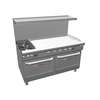 Southbend Ultimate 60in Range with 48in Griddle, 2 Burners & 2 Std Ovens - 4601DD-4G* 