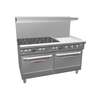 Southbend Ultimate 60in Range with 24in Manual Griddle & 2 Conv. Ovens - 4601AA-2G* 