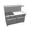 Southbend Ultimate 60in Range with 36in Griddle, 4 Burners & 2 Std Ovens - 4602DD-3T* 