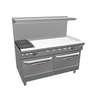 Southbend Ultimate 60in Range with Wavy Grates & 2 Convection Oven - 4602AA-4gl 