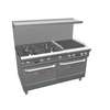 Southbend Ultimate 60in Large Burner Range with 24in Charbroiler & 2 Ovens - 4607DD-2C* 