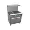 Southbend Ultimate 36in Range - 24in Charbroiler, Wavy Grates & Con Oven - 4362A-2C* 